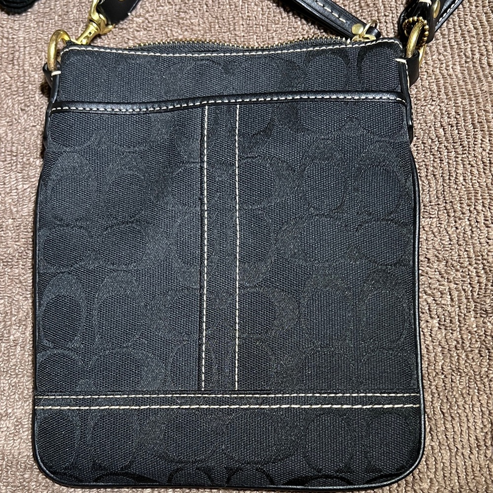 Coach Black Crossbody Bag - Picture 5 of 10